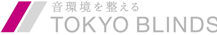 木製ブラインドメーカー東京ブラインドの企業ロゴ